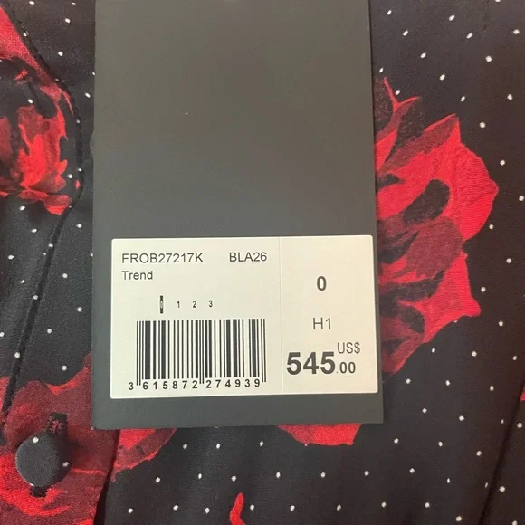 100% Silk Shirtdress from The Kooples - Picture 8 of 10